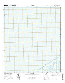 False Mouth Bayou Louisiana Current topographic map, 1:24000 scale, 7.5 X 7.5 Minute, Year 2015