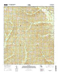 Felps Louisiana Current topographic map, 1:24000 scale, 7.5 X 7.5 Minute, Year 2015