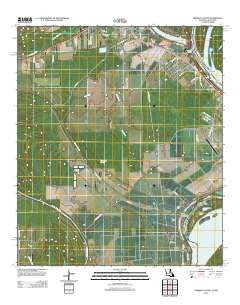 Ferriday South Louisiana Historical topographic map, 1:24000 scale, 7.5 X 7.5 Minute, Year 2012