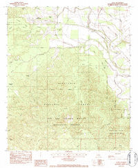 Flora Louisiana Historical topographic map, 1:24000 scale, 7.5 X 7.5 Minute, Year 1983