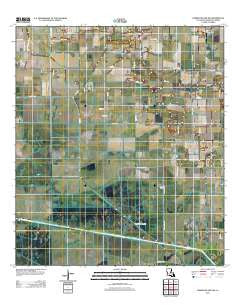 Forked Island NW Louisiana Historical topographic map, 1:24000 scale, 7.5 X 7.5 Minute, Year 2012