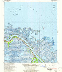 Forts Louisiana Historical topographic map, 1:62500 scale, 15 X 15 Minute, Year 1948