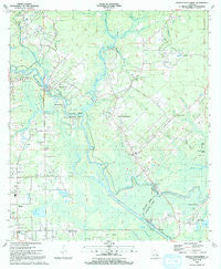 French Settlement Louisiana Historical topographic map, 1:24000 scale, 7.5 X 7.5 Minute, Year 1991