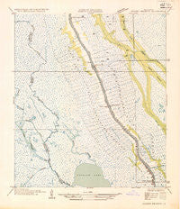 Golden Meadow Louisiana Historical topographic map, 1:31680 scale, 7.5 X 7.5 Minute, Year 1935