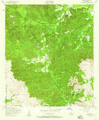 Gorum Louisiana Historical topographic map, 1:24000 scale, 7.5 X 7.5 Minute, Year 1954
