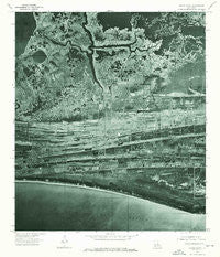 Grand Bayou Louisiana Historical topographic map, 1:24000 scale, 7.5 X 7.5 Minute, Year 1975