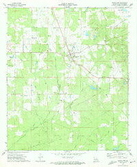 Grand Cane Louisiana Historical topographic map, 1:24000 scale, 7.5 X 7.5 Minute, Year 1972