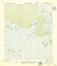 Grand Lake East SW Louisiana Historical topographic map, 1:31680 scale, 7.5 X 7.5 Minute, Year 1954