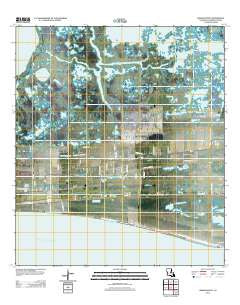 Grand Bayou Louisiana Historical topographic map, 1:24000 scale, 7.5 X 7.5 Minute, Year 2012