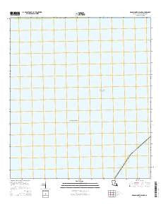 Grand Gosier Islands Louisiana Current topographic map, 1:24000 scale, 7.5 X 7.5 Minute, Year 2015