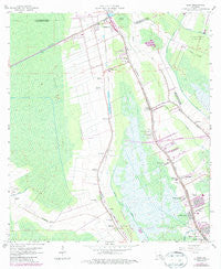 Gray Louisiana Historical topographic map, 1:24000 scale, 7.5 X 7.5 Minute, Year 1963
