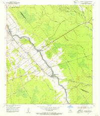 Grosse Tete Louisiana Historical topographic map, 1:24000 scale, 7.5 X 7.5 Minute, Year 1954