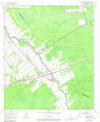 Grosse Tete Louisiana Historical topographic map, 1:24000 scale, 7.5 X 7.5 Minute, Year 1954