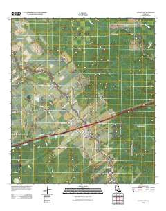 Grosse Tete Louisiana Historical topographic map, 1:24000 scale, 7.5 X 7.5 Minute, Year 2012