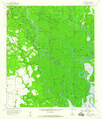 Haaswood Louisiana Historical topographic map, 1:24000 scale, 7.5 X 7.5 Minute, Year 1959