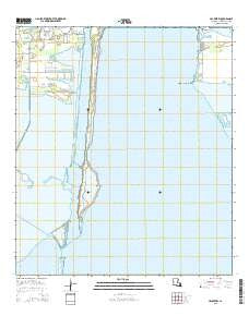 Hackberry Louisiana Current topographic map, 1:24000 scale, 7.5 X 7.5 Minute, Year 2015