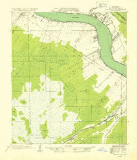 Hahnville NW Louisiana Historical topographic map, 1:31680 scale, 7.5 X 7.5 Minute, Year 1932