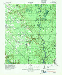 Haile Louisiana Historical topographic map, 1:62500 scale, 15 X 15 Minute, Year 1935