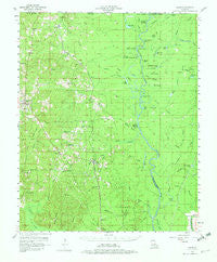 Haile Louisiana Historical topographic map, 1:62500 scale, 15 X 15 Minute, Year 1956
