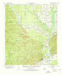Harrisonburg Louisiana Historical topographic map, 1:62500 scale, 15 X 15 Minute, Year 1959