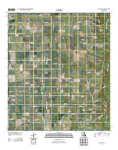 Hathaway Louisiana Historical topographic map, 1:24000 scale, 7.5 X 7.5 Minute, Year 2012