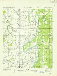 Hosston SE Louisiana Historical topographic map, 1:31680 scale, 7.5 X 7.5 Minute, Year 1932