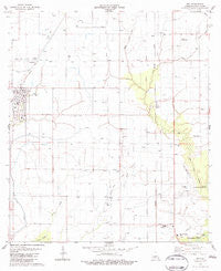 Iota Louisiana Historical topographic map, 1:24000 scale, 7.5 X 7.5 Minute, Year 1983
