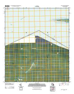 Isle au Pitre Louisiana Historical topographic map, 1:24000 scale, 7.5 X 7.5 Minute, Year 2012