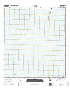Jacko Bay Louisiana Current topographic map, 1:24000 scale, 7.5 X 7.5 Minute, Year 2015