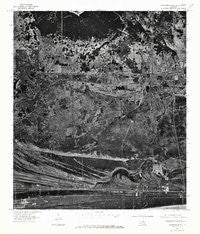 Johnsons Bayou Louisiana Historical topographic map, 1:24000 scale, 7.5 X 7.5 Minute, Year 1975
