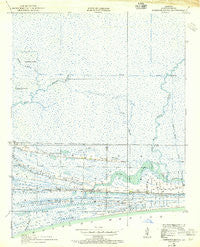 Johnsons Bayou Louisiana Historical topographic map, 1:24000 scale, 7.5 X 7.5 Minute, Year 1934