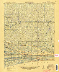 Johnsons Bayou Louisiana Historical topographic map, 1:31680 scale, 7.5 X 7.5 Minute, Year 1935