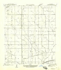 Kernan Louisiana Historical topographic map, 1:31680 scale, 7.5 X 7.5 Minute, Year 1949