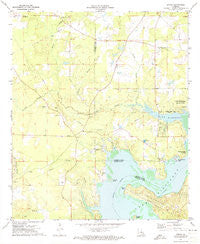 Koran Louisiana Historical topographic map, 1:24000 scale, 7.5 X 7.5 Minute, Year 1972