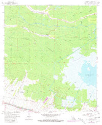 Kraemer Louisiana Historical topographic map, 1:24000 scale, 7.5 X 7.5 Minute, Year 1962