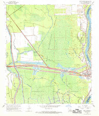 Krotz Springs Louisiana Historical topographic map, 1:24000 scale, 7.5 X 7.5 Minute, Year 1968