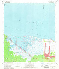 La Branche Louisiana Historical topographic map, 1:24000 scale, 7.5 X 7.5 Minute, Year 1967