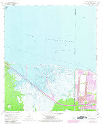 La Branche Louisiana Historical topographic map, 1:24000 scale, 7.5 X 7.5 Minute, Year 1967