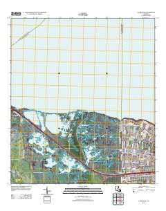 La Branche Louisiana Historical topographic map, 1:24000 scale, 7.5 X 7.5 Minute, Year 2012