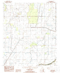 Laark Louisiana Historical topographic map, 1:24000 scale, 7.5 X 7.5 Minute, Year 1988