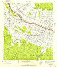 Labadieville Louisiana Historical topographic map, 1:24000 scale, 7.5 X 7.5 Minute, Year 1938