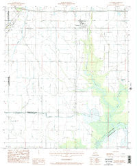 Lacassine Louisiana Historical topographic map, 1:24000 scale, 7.5 X 7.5 Minute, Year 1985