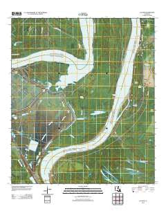 Lacour Louisiana Historical topographic map, 1:24000 scale, 7.5 X 7.5 Minute, Year 2012