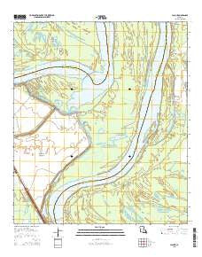 Lacour Louisiana Current topographic map, 1:24000 scale, 7.5 X 7.5 Minute, Year 2015