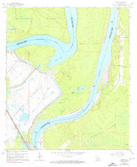 Lacour Louisiana Historical topographic map, 1:24000 scale, 7.5 X 7.5 Minute, Year 1965