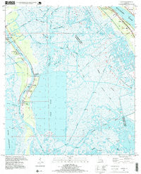Lafitte Louisiana Historical topographic map, 1:24000 scale, 7.5 X 7.5 Minute, Year 1995
