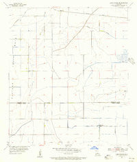Lake Charles SE Louisiana Historical topographic map, 1:24000 scale, 7.5 X 7.5 Minute, Year 1955
