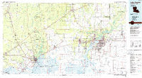 Lake Charles Louisiana Historical topographic map, 1:100000 scale, 30 X 60 Minute, Year 1986