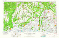 Lake Charles Louisiana Historical topographic map, 1:250000 scale, 1 X 2 Degree, Year 1954