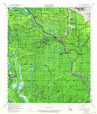 Lake Chicot Louisiana Historical topographic map, 1:62500 scale, 15 X 15 Minute, Year 1959